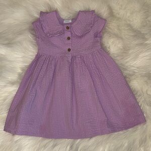 Girls size 18-24 months, lilac purple sundress by Rococo